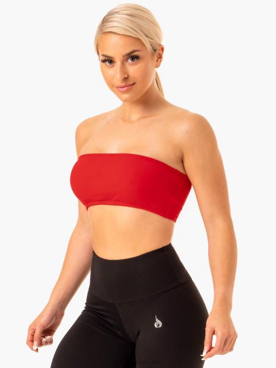 Kvinder Ryderwear rød bandeau sports bh tøj 2240397 [2240397